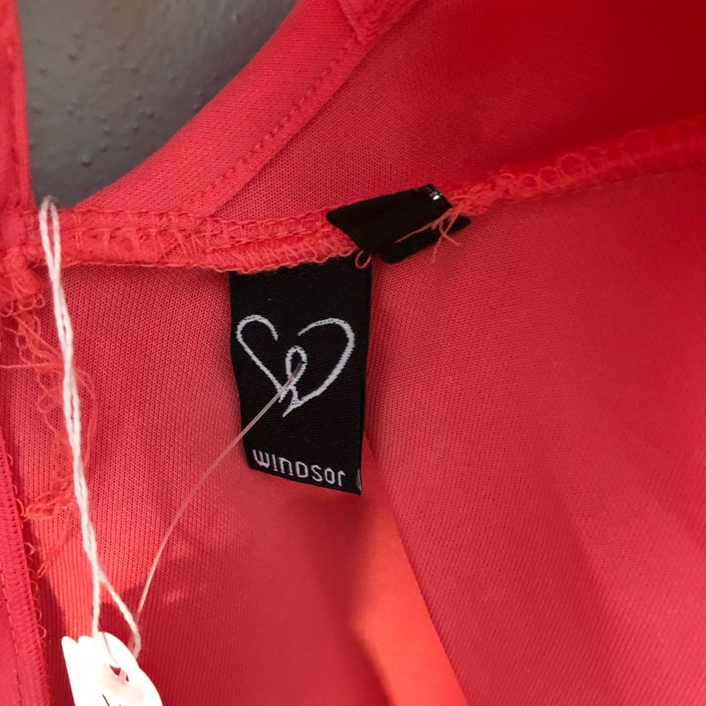 Boutique | hot pink cage back dress - Picture 3 of 5